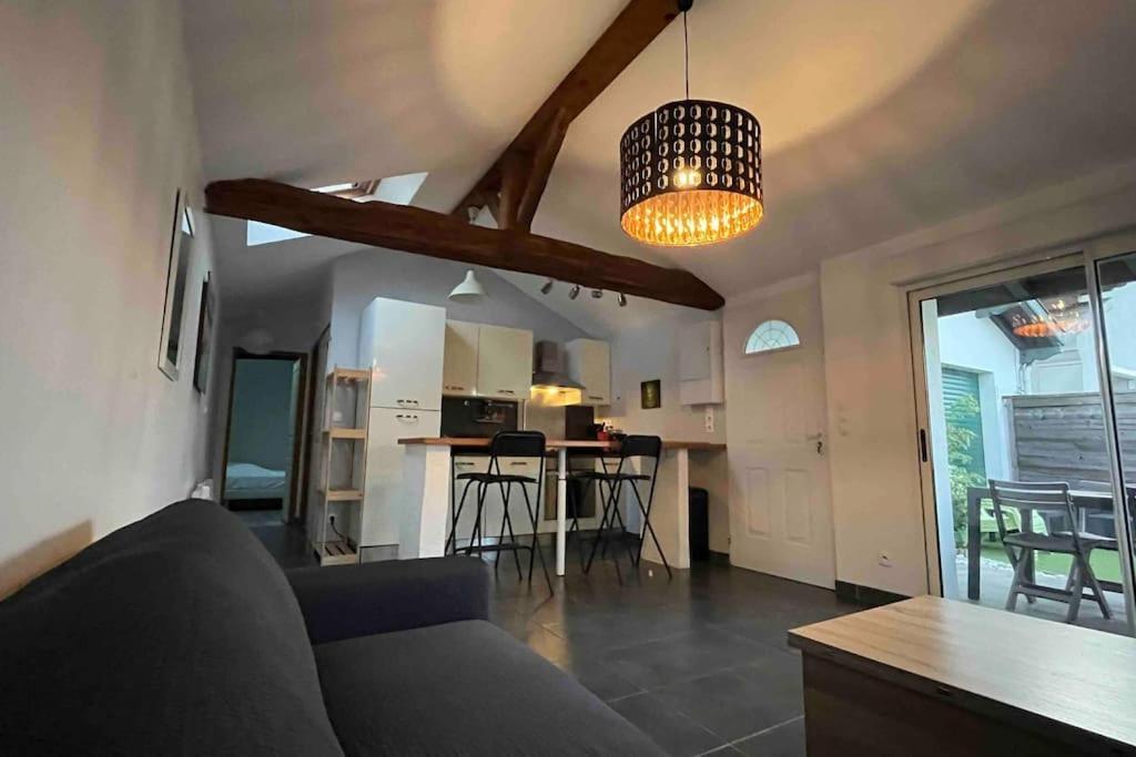Charmante Maisonette A 3,5Km De L'Ocean, En Coeur De Ville Лабенн Экстерьер фото